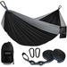 Camping Hammock Double & Single Portable Hammocks Camping Accessories for Outdoor Indoor Backpacking Travel Beach Backyard Patio Hiking