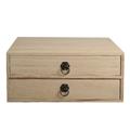 Drawer Box Storage Pull Out Drawers Desktop Container Wooden Sundries Organizer Pull-out Multifunction