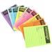 9 Books Fluorescent Sticky Notes Compact Message Pads Schoolsupplies Office+supplies Colorful Stickers Home Phones to Do List Notepads Memo