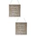 The Gift 2 Pieces Wedding Decor Country Burlap Banner Hanging Decoration Pull Flag Material