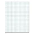TOPS Cross Section Pad 1 Pad 5 Squares/Inch Quadrille Rule Letter Size White 50 Sheets/Pad 1 Pad (35051)