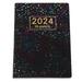 2024 Plan Agenda Notebook Calendars Pocket Journal Diary Multi-function Academic Planner Colorful Work