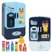 XIAN Superior Quality Children Simulation Refrigerator Multi-Function For Gifts Blue