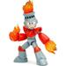 Mega Man Fire Man 1/12 Scale Action Figure Toys for Kids and Adults Officially Licensed by Capcom