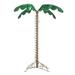 SYTHERS Lighted Coconut Trees 4FT 189 LED Artificial Coconut Tree Light Up Tropical Coconut Trees for Indoor Outdoor Garden Patio Christmas Party Pool Beach Decor