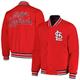 Men's Starter Red St. Louis Cardinals Secret Weapon Full-Snap Jacket