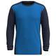 Smartwool - Classic All-Season Merino Base Layer L/S Boxed - Merino base layer size L, blue