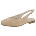 Slingpumps REMONTE Gr. 37, beige (sand) Damen Schuhe Riemchenpumps