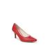 Women's Sevyn Pumps by LifeStride in Red Faux Leather (Size 8 1/2 M)