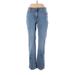 Lee Jeans - High Rise Boot Cut Boot Cut: Blue Bottoms - Women's Size 10 - Sandwash