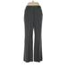 Talbots Dress Pants - High Rise Boot Cut Trouser: Gray Bottoms - Women's Size 10