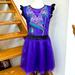 Disney Dresses | Disney Descendants Mal Purple Tulle Dress | Color: Black/Purple | Size: Sg