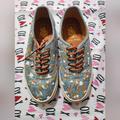 Vans Shoes | Disney Toy Story Woody Vans - Men's Size 9, Women's Size 10.5 - Great Condition | Color: Blue/Brown | Size: 9