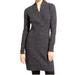 Athleta Dresses | Athleta Innsbrook Washable Merino Wool Sweater Dress In Black Marl Knit Size M | Color: Black/Gray | Size: M