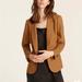 J. Crew Jackets & Coats | J.Crew Parke Camel Color Wool Blend Blazer Size 10 Nwt | Color: Tan | Size: 10