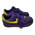 Nike Shoes | Great *Women's Purple Nike Air Force 1 Premium 'Eddie Cruz' Snake Skin Shoe (9) | Color: Purple | Size: 9
