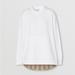 Burberry Tops | Burberry Vintage Check Cotton Oversized Sweatshirt | Color: Cream/White | Size: Xs