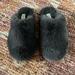 Jessica Simpson Shoes | Jessica Simpson Furry Slippers | Color: Gray | Size: 7