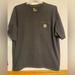 Carhartt Shirts | Carhartt T-Shirt Men's Xl Short Sleeve Pocket Logo Original Fit Crew Neck Black | Color: Black | Size: Xl