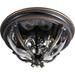 Maxim Camden VX Three Light 16-Inch Outdoor Flush Mount - Golden Bronze - 41420WGGO