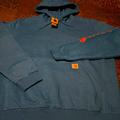 Carhartt Shirts | Carhartt Fleece Lined Hoodie | Color: Blue | Size: L