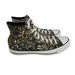 Converse Shoes | Converse Chuck Taylor All Star Unisex Shoes Black Hi Paint Splatter Lace Up 11 | Color: Black/Tan | Size: 11
