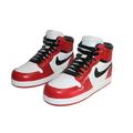 Oversized Red and White Nike Dunk Resin Statue 19 x 7 x 12 H