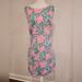 Lilly Pulitzer Dresses | Htf Lilly Pulitzer Nwt Mila Shift. Frenchie Blue Turtley In Love. Size 12 | Color: Blue/Pink | Size: 12
