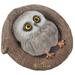 Outdoor Decor Decorative Yard Decorations Courtyard Owl Statue Decorate Resin Tree Hanging Animal Sculpture