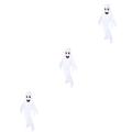 Halloween Props Wind Socks Outdoor Hanging Windsock Decorations 3 Pieces Ornament Home DÃ©cor Cloth Ghost Windpipe Banner