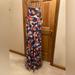 Nine West Dresses | Nine West Multicolored Maxi Dress With Adjustable Straps | Color: Red | Size: 0x