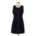 Jack by BB Dakota Casual Dress - Shift: Blue Dresses - Women's Size 8