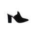 Wild Pair Mule/Clog: Black Solid Shoes - Women's Size 9