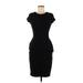 Love Ady Casual Dress - Sheath: Black Solid Dresses - Women's Size Medium