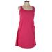 Active by Old Navy Active Dress - Shift: Pink Print Activewear - Women's Size Large