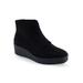 Women's Carin Bootie by Aerosoles in Black Faux Suede (Size 10 1/2 M)