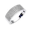 Fingerring DIAMONDS BY ELLEN K. "585 Gold mit 85x Diamant zus. 0,25ct." Gr. 18, weiß (weiß, weiß), Fingerringe, Damen, 018 (57,0), 0,25 ct P2 = erkennbare Einschlüsse, Gold