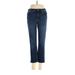 DG^2 by Diane Gilman Jeans - Low Rise: Blue Bottoms - Women's Size 4 Petite