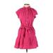 Gap Casual Dress - Shirtdress: Pink Dresses - Women's Size X-Small