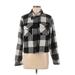 C by ONE Jacket: Gray Checkered/Gingham Jackets & Outerwear - Women's Size Medium