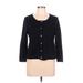 Knitted & Knotted Cardigan Sweater: Black Sweaters & Sweatshirts - Women's Size Large