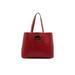 Fendi Leather Tote Bag: Red Bags