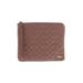 Anne Klein Wristlet: Brown Solid Bags