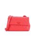 Chanel Leather Shoulder Bag: Red Bags