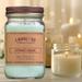 FizzIt Citrus Basil Scented Jar Candle w/ Glass Holder Soy in Blue | 5.13 H x 3.38 W x 3.38 D in | Wayfair Citrus-B-C