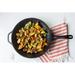Lodge Chef Collection 12.5 Inch Seasoned Cast Iron Wok Cast Iron/Seasoned Cast Iron in Black/Gray | 4.31 H x 17.38 D in | Wayfair LC12W