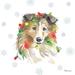 The Holiday Aisle® Holiday Paws IX Paper | 20" H x 20" W x 1.25" D | Wayfair C85A417513064660B80F585D818C4034