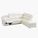 Multi Color Reclining Sectional - Latitude Run® 110.2” Faux Uphostered Reclining Sectional Faux | 39.8 H x 110.2 W x 78.8 D in | Wayfair