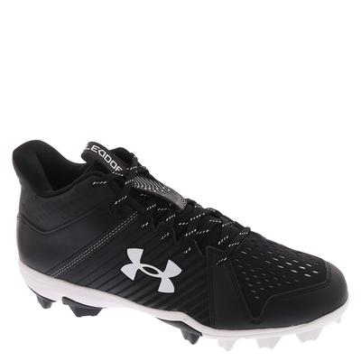 Under Armour Leadoff Mid RM - Mens 13 Black Baseball Medium