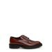 Almond Toe Lace-up Oxford Shoes
